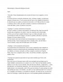 Misionología y Educación Religiosa Escolar