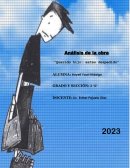 Analisis LIterario de "Querido hijo: estas despedido"