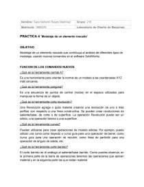 Modelaje de un elemento roscado. Página 1