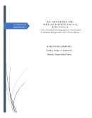 El sistema de relaciones en la escuela, Santes Guerra