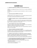 Administracion de negocios Alicorp S.A.A