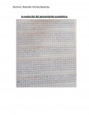 La evolución del pensamiento económico