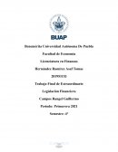 Introducción a la Legislación Financiera Mexicana