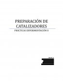 Preparación de catalizadores