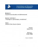 Paradigma: aprendizaje y enseñanza