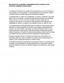 Relación de filosofía con la carrera de psicología