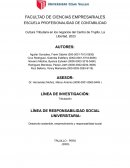 Cultura Tributaria en los negocios del Centro de Trujillo, La Libertad