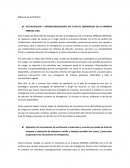 Actualización y operacionalización del plan de emergencia en la empresa Inredsa Ltda