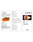 Triptico de geosfera