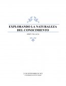 Análisis crítico de la naturaleza del conocimiento