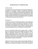 Situación actual y futura del agua