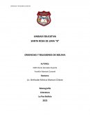 Creencias y religiones de Bolivia