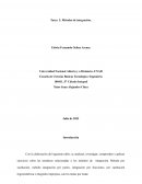 Tarea 2: Métodos de integración. Cálculo Integral
