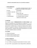 Proyecto de hostigamiento sexual en la ie San Pedro de Chorrillos