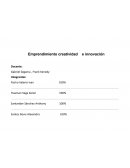 Emprendimiento creatividad e innovación