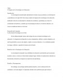 El Impacto de la Tecnología en la Educación