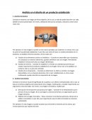 Análisis en el diseño de un producto establecido