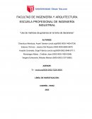 Uso de matrices de ganancia en la toma de decisiones
