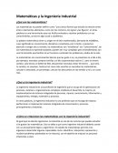 Matemáticas e Ingeniería Industrial