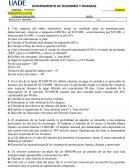 Primer Parcial Economía UADE