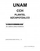 Obra la casa de Bernarda de Alba