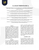 La electroestática