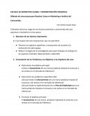 Método de cinco pasos para Resolver Casos en Marketing y Análisis del Consumidor