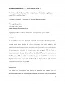 Siembra en cultivos diferenciales