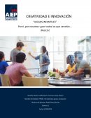 Creatividad e innovación “Juegos infantiles”