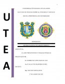Presupuestos y finanzas públicas
