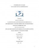 La influencia de las fuentes de financiamiento en la rentabilidad de las grandes empresas del sector industrial