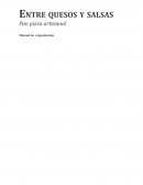 Entre quesos y salsas.Pan pizza artesanal. Manual de organización