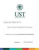 Caso clinico pancreatitis aguda