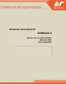 Formación Sociocultural IV