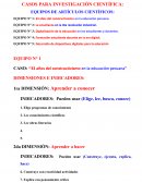 Dimensiones e indicadores digitalización de la educación