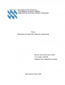 Importancia de la Educación a Distancia, semipresencial