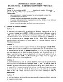 Examen final – ingenieria economica y finanzas