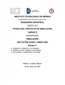 Programa de cómputo especial para simulación. Página 1