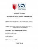 Análisis de la gestión pública y gestión de valor público pais Suecia