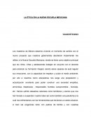 La ética en la nueva escuela mexicana