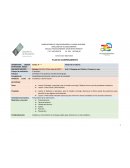 Planeaciones de inglés