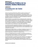 Historia de la Constitución Política de los Estados Unidos Mexicanos