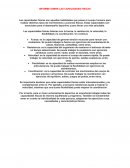 Informe sobre las capacidades físicas