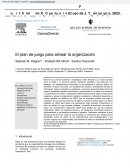 El plan de juego para alinear la organización