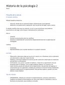 Historia de la psicologia. Método hipotético deductivo