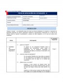 Ficha de aplicación Formación Humanística