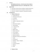 Determinación de la textura de suelo por el método de bouyoucos y el método del tacto