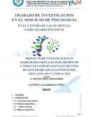 Informe de investigación en psicologia