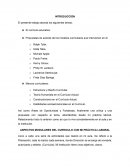 Trabajo final de un curriculo