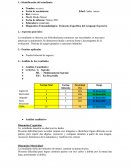 Informe psicopedagogico. Trastorno Específico del Lenguaje Expresivo
